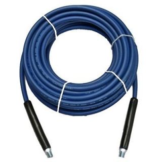 50 CARPET CLEANING HIGH PRESSURE SOLUTION HOSE 1/4 BLUE NEW