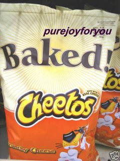 Frito Lay BAKED CHEETOS Bag Cheese Snack Chips*BIG BAG