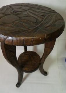 antique carved table in Tables