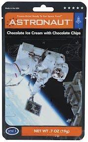 Astronaut Freeze Dried Ice Cream Chocolate Flavor w Chocolate Chip
