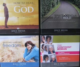 Joyce Meyer  Lot of 4 AudioBooks  CD Sets  17 Disc