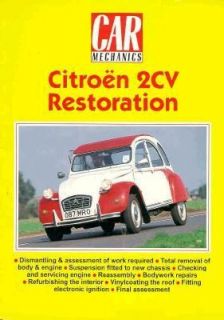 Citroen 2CV Restoration by Nigel Thorley 1996, Paperback