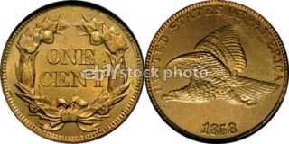 1858, Flying Eagle Cent