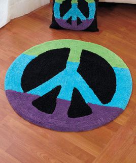 peace sign rug in Rugs & Carpets