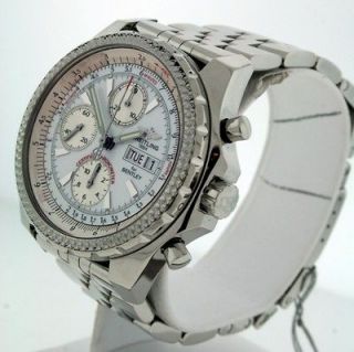 Breitling Bentley GT Chronograph with Day and Date Stainless Steel 