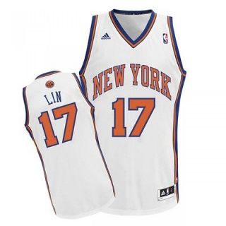 NWT Adidas New York Knicks #17 Jeremy Lin Swingman Revolution 30 NBA 