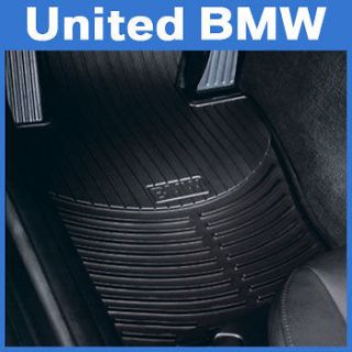 BMW All Weather Rubber Floor Mats Z4 Coupe & Roadster (2002 2008 