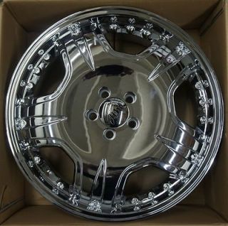   Pick Up Only New (4) 20 Gino Chrome Wheel Set Fit Magnum Charger 300
