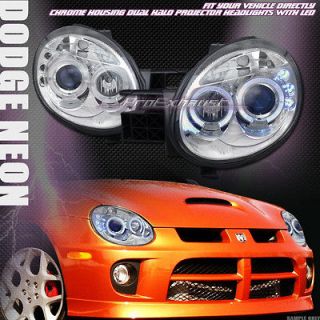   PROJECTOR HEAD LIGHTS LAMP SIGNAL 03 05 DODGE NEON (Fits: Dodge Neon