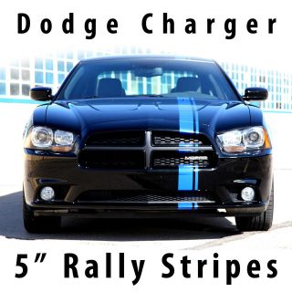Dodge Charger Mopar Style Racing stripe stripes 5 2011 & Up (Fits 