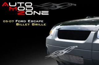   2007 Ford Escape Bumper Billet Grille Grill (Fits: 2005 Ford Escape