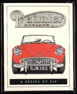 DAIMLER Original Collectors Cards   SP250 Dart V8 250
