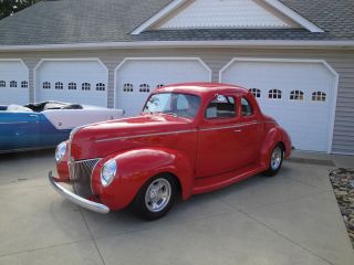 Ford : Other COUPE STREET ROD 1940 FORD COUPE (ALL STEEL) HOT ROD 
