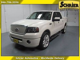 Ford : F 150 Limited 2008 FORD F150 LIMITED WHITE TAN TONNEAU COVER 