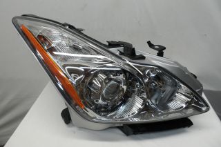 08 10 OEM Infiniti G 37 Coupe RH XENON HID Headlight w/o AFS (Fits 