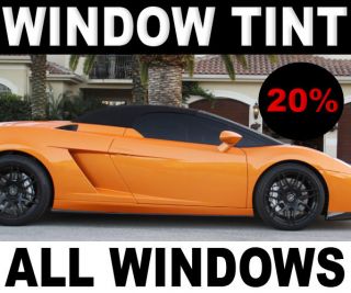 MAZDA MIATA HARDTOP 99 03 PRECUT WINDOW TINT SOLARSHIELD X™ 20% VLT 