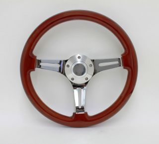 14 Classic Wood Split Spoke Wheel Set 4 Ford Lincoln Mercury #2004
