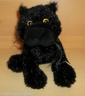 BLACK PANTHER Ganz Webkinz no tag no code plush stuffed animal NEW