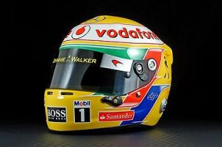 Vodafone McLaren Mercedes Replica Mini F1 Helmet Lewis Hamilton 2012 1 