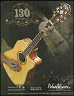 THE WASHBURN ACOUSTIC AUGUSTA SERIES WD30SCE GUITAR AD 8X11 