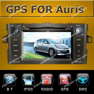   Radio stero DVD GPS Navigation Navi PIP 6CDC for toyota Auris 07 11