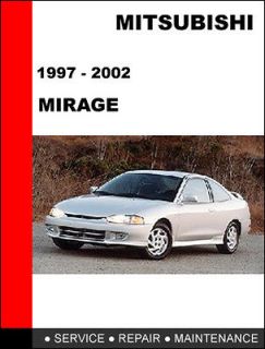 MITSUBISHI MIRAGE 1997   2002 FACTORY OEM SERVICE REPAIR WORKSHOP SHOP 