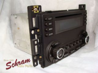 Pontiac G6 98 00 CD Player Radio