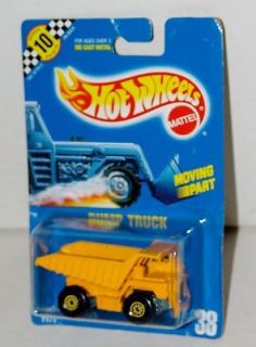 Hot Wheels Dump Truck   Metal Dumper Yellow CTs Collector #38 