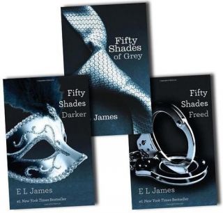   of Grey (50 Shades of Gray) ALL 3 Books Set Trilogy by E L James