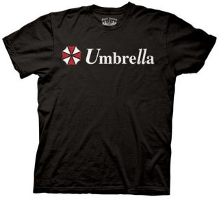   Tee RESIDENT EVIL NEW Umbrella Logo (MEN/Adult) Black Licensed reas024