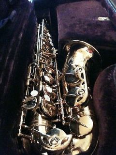   Vintage Selmer Mark VI Alto Sax in Gold Lacquer  Excel​lent Horn