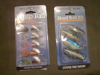 Blue Fox Hard Body Fishing Kit (1) Blue Fox Whip Tail Spinners Kit 
