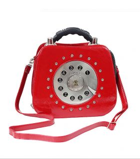 New arrivewomens cool telephone shape handbag/purse