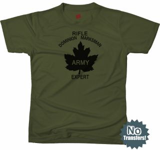 Canadian Marksman Sniper New Army Military WW2 T Shirt