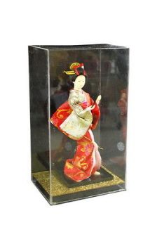 Newly listed Acrylic Display Case For Dolls and Collectibles H19 