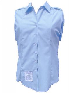 USAF Air Force Womens Class A Service Uniform Blue Shirt Blouse