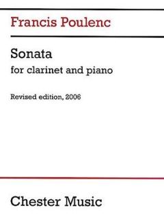 Francis Poulenc Sonata For Clarinet And Piano Music Sales