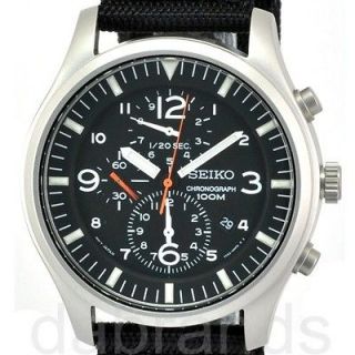 Seiko Military Sports Chronograph WR100M Quartz Watch SNDA57 SNDA57P1