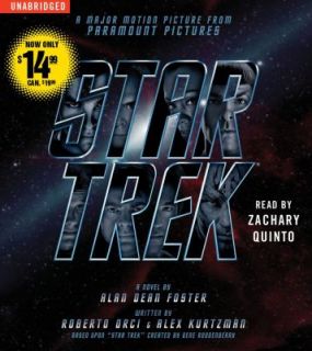 Star Trek by Alan Dean Foster 2010, CD, Movie Tie In, Unabridged 
