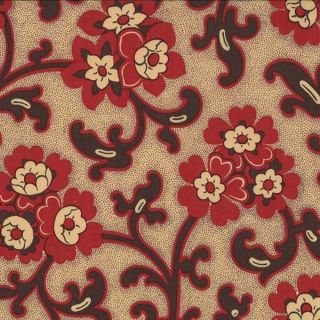 Chateau Rouge French General ½ yard 13623 14 Faded Red Moda Fabrics