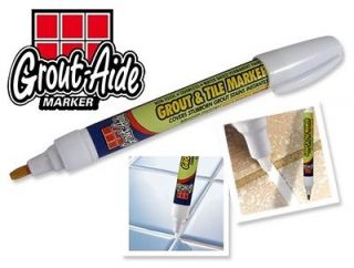 Grout Aide Grout & Tile Marker Pens covers 175 white