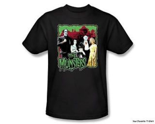 Licensed NBC The Munsters Normal Family Adult Shirt S 3XL