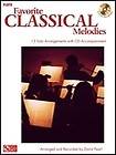 FAVORITE CLASSICAL MELODIES (ALTO SAXOPHONE) SHEET MUSIC SONG BOOK W 