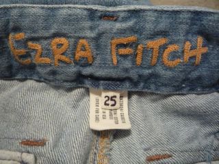 EZRA FITCH Low Rise Trouser Style Flare Leg STRETCH Jeans ~ sz 25 x 33 