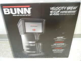 Bunn BX 10 Cup Classic Commercial Style Coffee Brewer Maker Black NEW