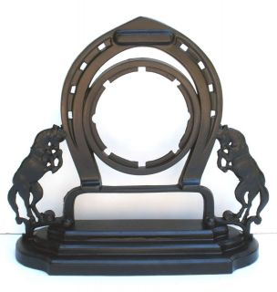 metal horse clock in Shelf, Mantel
