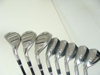LH Cleveland Golf Mashie (3 5 Hybrid, 6 9, Pw) Iron Set Steel Stiff 