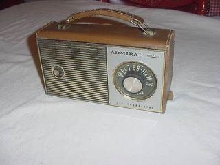 Vintage Working Portable Admiral Imperial 8 All Transistor Radio 
