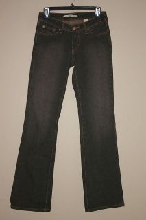 WOMENS SERGIO VALENTE jeans size 27 Waist 28 inseam 33 BLACK DENIM 