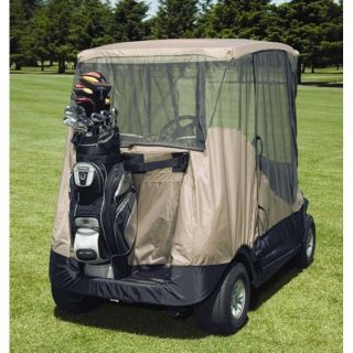 Golf Car Cart Bug Screen Enclosure for 2 Person Carts